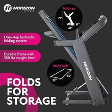 Horizon Fitness Studio Series Smart Treadmill Black