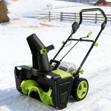 3500W Cordless Snow Blower, Snow Machines for Outdoors