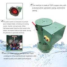 Banfluxion Hydroelectric Generator Oblique Impact Hydro Generator with Automatic Voltage Regulation Excitation Water Turbine 220V 5KW 1500r/min 0.035m³/s