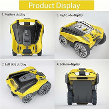 KANGJIEM Cordless Robotic Pool Cleaner, Automatic Pool Vacuum Cleaner Swimming Pool Cleaner with 300 Mins Running Time and Fast Charging Ideal for Pool Surface Up to 860 Sq.Ft