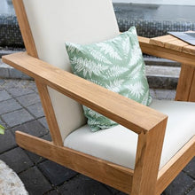 Cambridge Casual Napa Teak Wood Outdoor Adirondack Chair Set 2 Piece