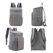 OBKSEB Large Capacity Lunch Backpack Picnic Warm Insulated Bag Leak Proof Thermal Outdoor Food Beverage Storage