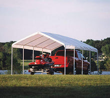 ShelterLogic 12' x 26' SuperMax Heavy Duty Steel Frame Canopy White