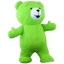 Generic Inflatable Plush Bear Costume Mint Green 8.53ft
