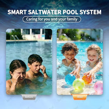 BeoyNot Pool Chlorinator Generator, with Titanium Cell, Digital Display & Self-Cleaning, Electrolytic Chlorine Generator for Inground Pools, Spas, and Hot Tubs up to 35m³/50m³/68m³/85m³ 20g/H≤80m³