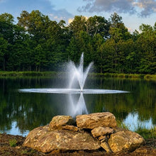 1.75 HP Floating Fountain & Aerator for Ponds and Lakes with 200 ft Cord