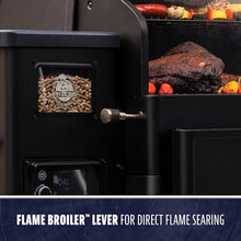 PIT BOSS 1600 Navigator Series WiFi & Bluetooth Wood Pellet Grill & Smoker, Flame Broiler and Touchscreen Controller, 1,593-Sq. in. Cook Space, 180°F to 500°F Temp Range, Meat Probe, 30 lb. Hopper