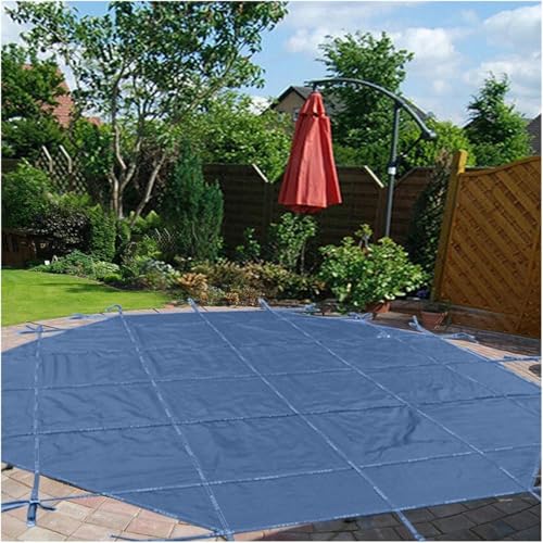 KGBNYSS Round Pool Safety Cover 8-32ft - Heavy Duty Winter Cover for Inground Pools with Brass Anchors & Installation Kit​(9.7m/32ft)