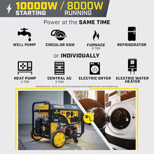 Champion 10,000-Watt Wireless Remote Start Portable Generator