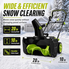 Snow Blower, Electric Snow Blower Cordless, Household Snow Removal Machine