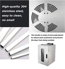 INTSUPERMAI 20 Layer Commercial Food Dehydrator Stainless Steel Silver