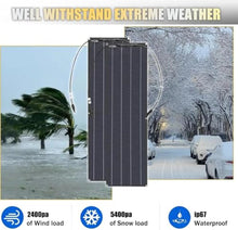 KZZAAO Ultra Light Flexible Solar Panel Bendable 200W
