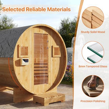 SunSwell Outdoor Barrel Sauna