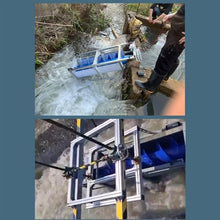 OLONETO Archimedes Spiral Hydraulic Generator 1500W High-Power Portable Water Turbine Generator Efficient Low-Head Clean Energy System With Magnetic Levitation Core