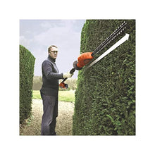 Black + Decker GTC1843L20 Cordless Hedge Trimmer - Cordless Hedge Trimmers (Battery, Double, Lithium-Ion (Li-Ion), Black, Orange, Stainless Steel)