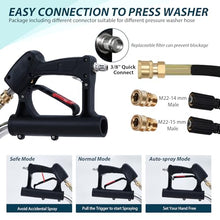 Towallmark 24" Pressure Washer Surface Cleaner with Dual Handle, 4 Wheels, 3/8" Quick Connect, 2 Replacement Nozzles, Stainless Steel Power Washer Surface Cleaner for Driveway Sidewalk Patio 4000 PSI