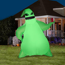 Gemmy Giant Airblown Inflatable Oogie Boogie, Green
