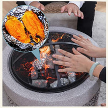 FYorbitH Barbecue Table Household Indoor Barbecue Table Baking Stove Baking Basin Grill Rack Charcoal Stove Baking Stove Cooking Tea Barbecue Stove Grill Table(White,Medium)