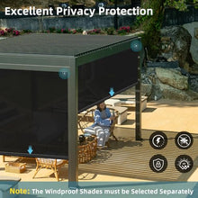 SmartWings Electric Louvered Pergola with Remote, 10 x 13FT Free Standing