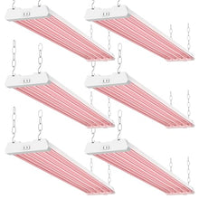 Sunco 6 Pack 4FT Full Spectrum LED Grow Lights, 80W, Super Bright