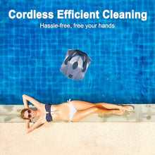 Robotic Pool Cleaners Advanced Cordless Robotic Pool Cleaner with 130-Minute Runtime | Self-Parking Technology | for Above-Ground Pools Up to 860 Sq Ft