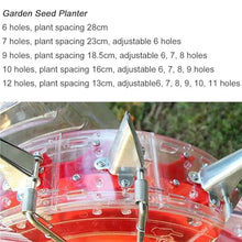 Fertiliser Spreader,Roller Corn Seeder,Garden Seed Planter Spreader,Handheld Seeding Machine,Lawn & Garden Spreaders,Planting Depth 3.5-7.8 cm,Different Specifications,6holes