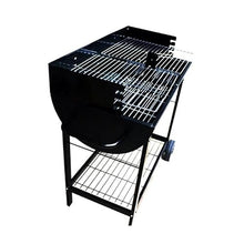 Outdoor Barbecue Grill Charcoal BBQ Gathering Cooking Tools Camping Table Multifunction Trolley