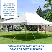 Party Tents Direct 20'x30' Canopy Tent White