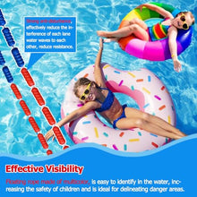 Indoor Pool Safety Divider Rope and Float Line, Beach/ Shallows Swimming Pool Lane Markers Float Rope Kit, with Buoys ＆ Hooks, for Commercial Competition/ Water Park(Color:Width 9cm (3.5inch),Size:7m