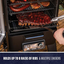 Pit Boss 3-Series WiFi & Bluetooth Digital Vertical Smoker with LCD Digital Controller and Wood Chip Tray, 880-Sq. In. 4-Rack Cooking Space, 100°F to 300°F Temperature Range, Meat Probe, Black