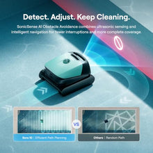 Beatbot Sora 10 Cordless Pool Vacuum Robot for Inground & Above Ground Pools, 6800 GPH Suction, Floor/Wall/Waterline/Shallow Area Cleaning, Waterline Parking, Cyan Green