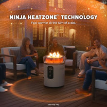 Ninja Fireside360 Fire Pit/Heater, 80,000 BTU, 3 Modes, Push Start, Stone