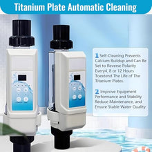Ofyphth Salt Chlorinator, Swimming Pool Chlorinator, Chlorine Generator, Adjustable Output (Ec Pro 8), Water Treatment for Swimming Pools. EC20