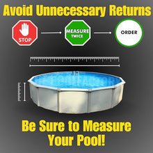 Freetime Fun Permalast Pool Liner | 16 Foot by 32 Foot Rectangle | 52 inch Wall Height | 20 MIL Virgin American Liner 8 YR Full Warranty | for Radiant Beaded Style Above Ground Swimming Pools