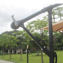 CHENWMZ Outdoor 2.6-Meter-high Parasol, Sunshade and Windproof, Eight-Skeleton Umbrella Stand, Hand-Operated, Suitable for Balconies, Courtyards, Cafes and Gardens