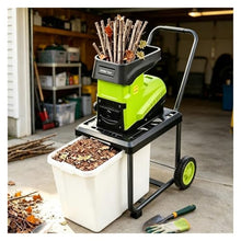 YUDINGKVN Leaf Mulcher Electric Wood Chipper & Shredder for Yard Waste Leaf