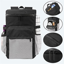 WJJDLLNP Refrigerated Backpack 33 Cans Insulated Leak-proof Large-capacity Refrigerator Bag Ice Picnic With Red Wine