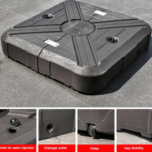 FCZVWPR Outdoor Umbrella Base, Heavy Duty Market Umbrella Stand Base