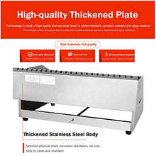 YXCUSAM Commercial Gas Griddle,Restaurant Burger Grill,Outdoor Gas Griddle,for Parties and Camping (718a)