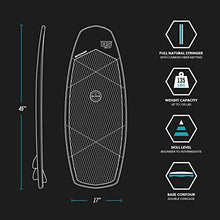 Driftsun Gromp Kids Wake Surfboard Blue