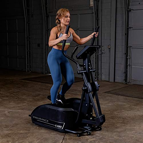 Body-Solid (E300) Elliptical Trainer Machine Grey, Black