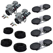 Pro Aeration System - Dual 1/2 HP Pond Aerator Pumps for Up to 5 Acres