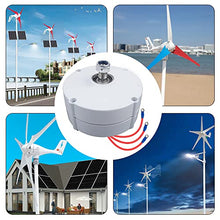 HYZHANHONG 14000W 48V Permanent Magnet Generator, Low RPM Gearless Coreless Alternator, Lightweight Aluminum Alloy, Easy Installation for Small Wind Turbine,12v