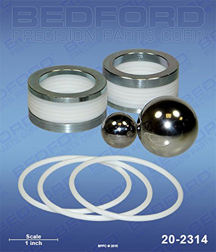 Bedford 20-2314 Repair Kit for DuraFlo 750, 33:1 Bulldog (Teflon)