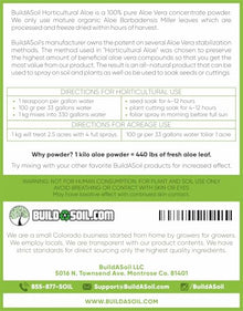 BuildASoil LLC Horticultural Aloe 1 Kilo