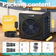 MICOE Pool Heater for Above Ground Pool Up to 5500 Gallons