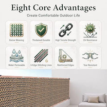 90% Shade Cloth, Chicken Coop Shade Cover, Sturdy Sunblock Mesh Tarp with Grommets for Patio Plants Greenhouse Kennel Porch Pergola Sun Protection Neting Cover, 21x32FT(We Make Custom Size)