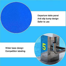 USZWBY Pool Diving Platform, Swimming Pool Diving Board with 304 Stainless Steel Base Anti Slip Countertop Surface Inclined at 9°, Diving Equipment for Competition