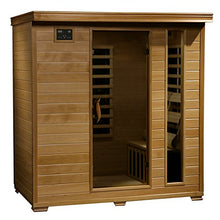 Blue Wave Radiant Saunas BSA2418 4-Person Hemlock Infrared Sauna