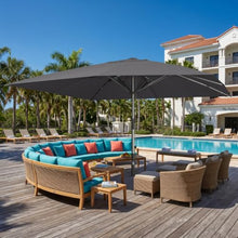 OROTLECT Outdoor Patio Umbrella Aluminium Market Umbrella Table Umbrella